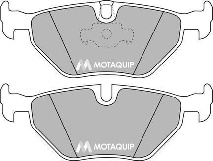 Motaquip LVXL327 - Тормозные колодки, дисковые, комплект unicars.by