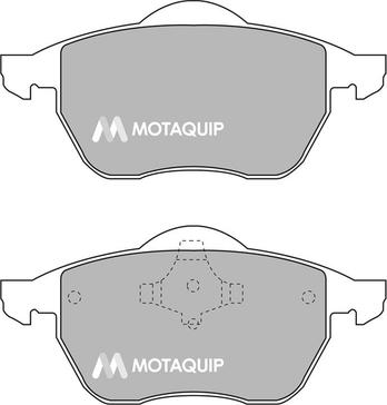 Motaquip LVXL293 - Тормозные колодки, дисковые, комплект unicars.by