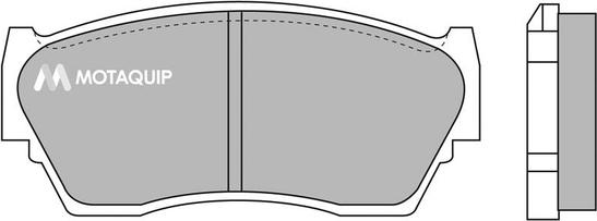 Motaquip LVXL713 - Тормозные колодки, дисковые, комплект unicars.by