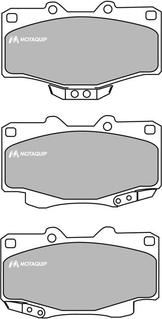 Motaquip LVXL738 - Тормозные колодки, дисковые, комплект unicars.by