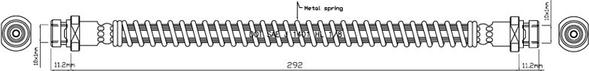 Motaquip VBH449 - Тормозной шланг unicars.by