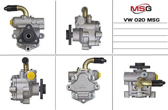 MSG VW 020 - Гидравлический насос, рулевое управление, ГУР unicars.by