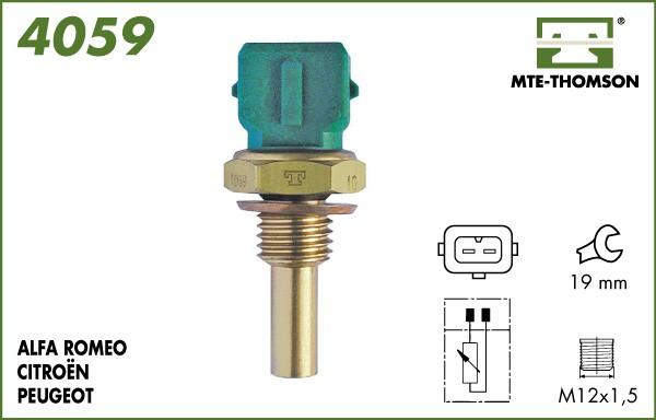 MTE-Thomson 4059 - Датчик, температура охлаждающей жидкости unicars.by