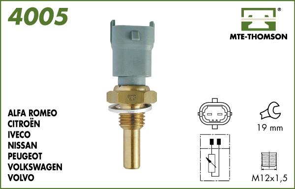 MTE-Thomson 4005 - Датчик, температура охлаждающей жидкости unicars.by