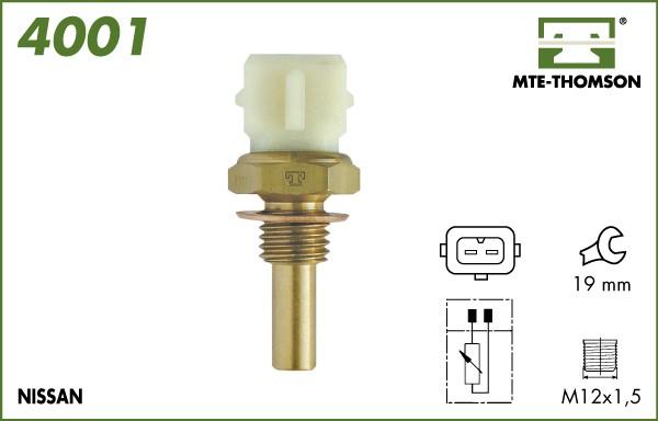 MTE-Thomson 4001 - Датчик, температура охлаждающей жидкости unicars.by