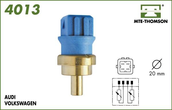 MTE-Thomson 4013 - Датчик, температура охлаждающей жидкости unicars.by