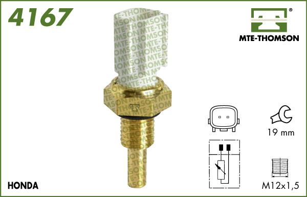 MTE-Thomson 4167 - Датчик, температура охлаждающей жидкости unicars.by