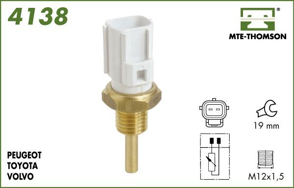 MTE-Thomson 4138 - Датчик, температура охлаждающей жидкости unicars.by