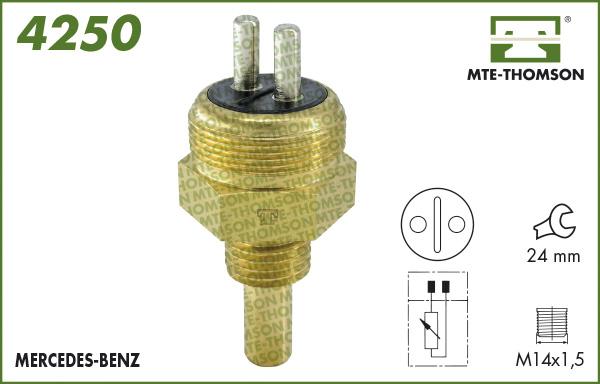 MTE-Thomson 4250 - Датчик, температура охлаждающей жидкости unicars.by