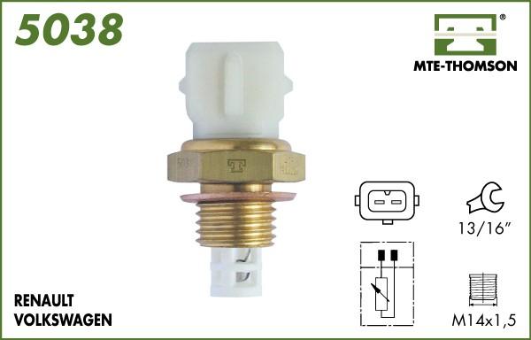 MTE-Thomson 5038 - Датчик, температура впускаемого воздуха unicars.by