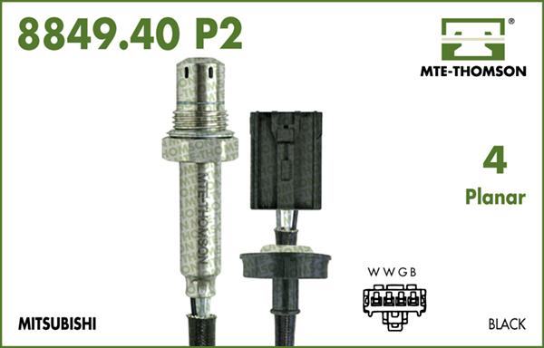 MTE-Thomson 8849.40.035P2 - Лямбда-зонд, датчик кислорода unicars.by