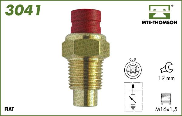 MTE-Thomson 3041 - Датчик, температура охлаждающей жидкости unicars.by