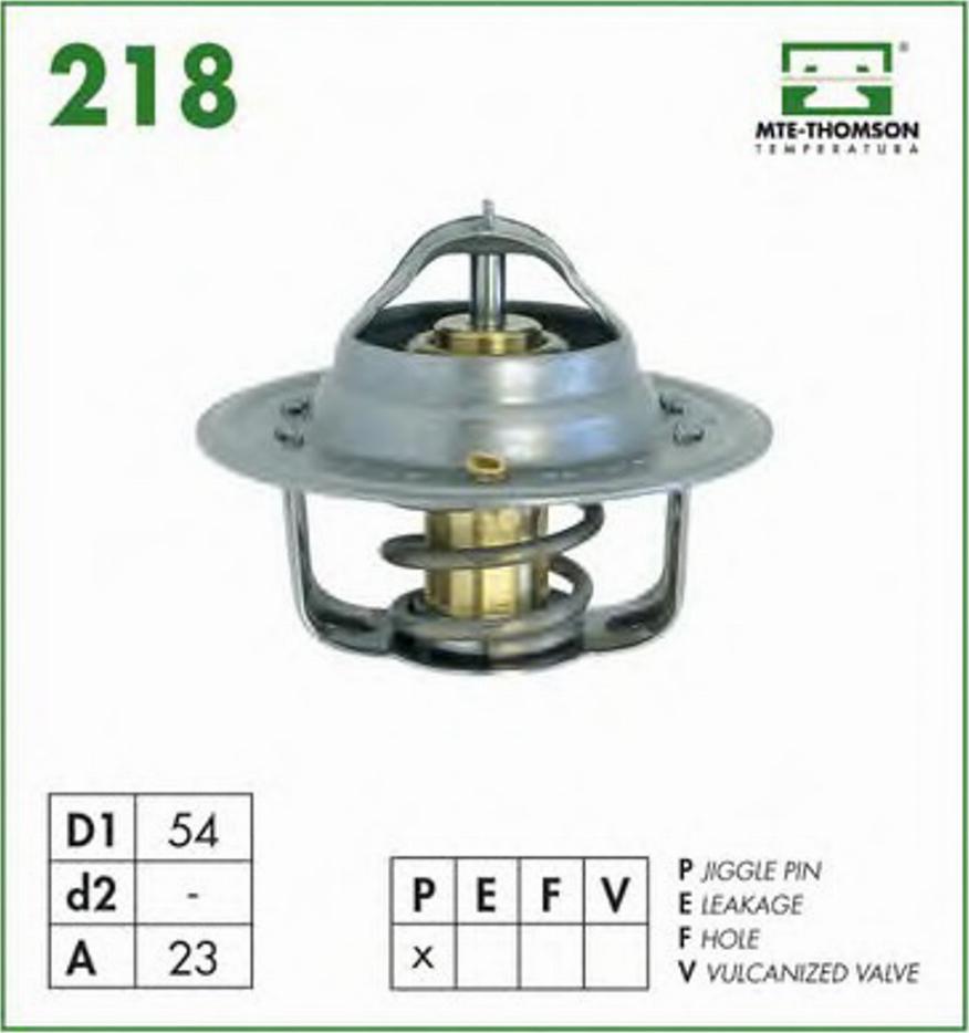 MTE-Thomson 218.75 - Термостат охлаждающей жидкости / корпус unicars.by