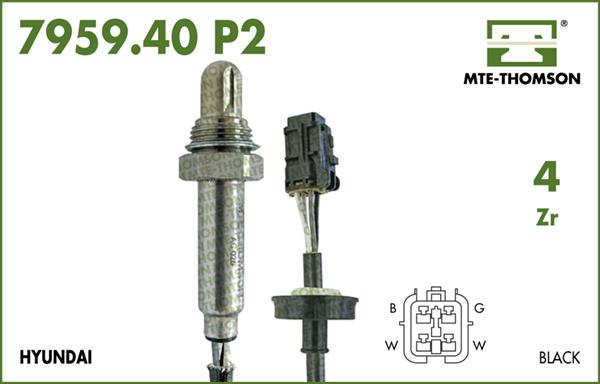 MTE-Thomson 7959.40.041P2 - Лямбда-зонд, датчик кислорода unicars.by