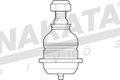 NAKATA N 99055 - Шаровая опора, несущий / направляющий шарнир unicars.by