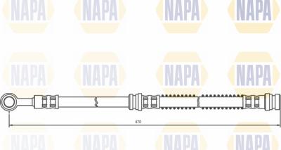 NAPA NBH1059 - Тормозной шланг unicars.by