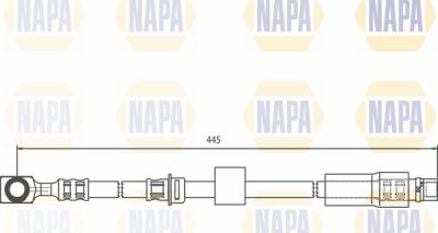 NAPA NBH1053 - Тормозной шланг unicars.by