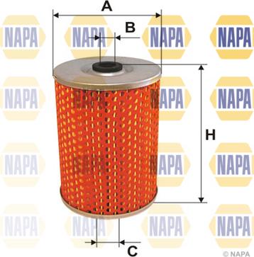 NAPA NFO3246 - Масляный фильтр unicars.by