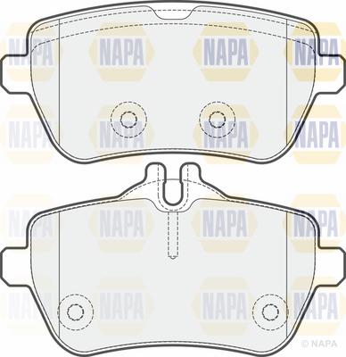 NAPA PBP7731 - Тормозные колодки, дисковые, комплект unicars.by