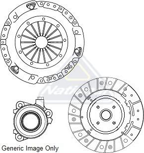 NATIONAL CK10082-92 - Комплект сцепления unicars.by