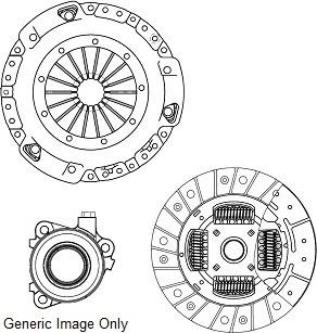 NATIONAL CK10264-75 - Комплект сцепления unicars.by