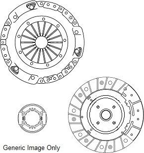 NATIONAL CK10054 - Комплект сцепления unicars.by