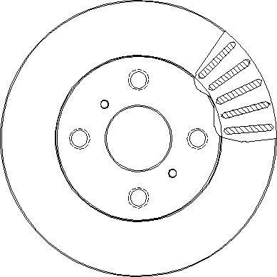 Key Parts KBD4173 - Тормозной диск unicars.by