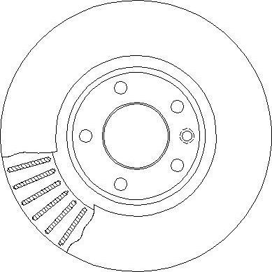 ZF 14873 03 - Тормозной диск unicars.by