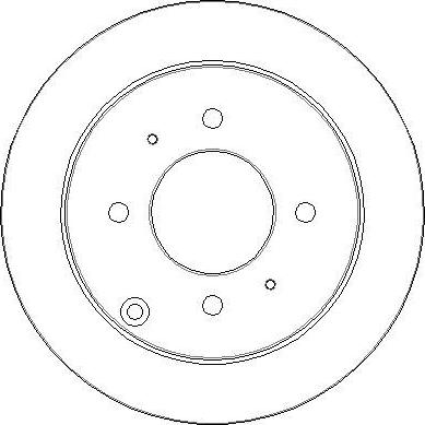 Eurobrake 5815203412 - Тормозной диск unicars.by