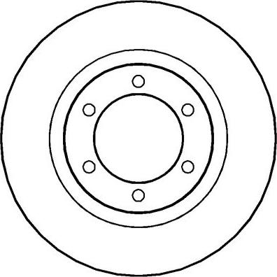 Allied Nippon ADC01120V - Тормозной диск unicars.by