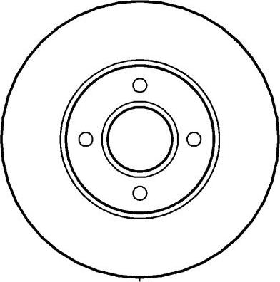 BENDIX 521127 - Тормозной диск unicars.by