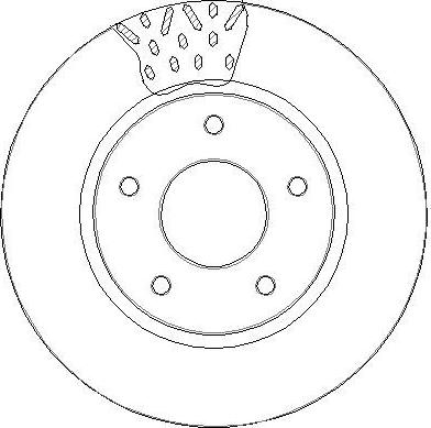 Textar 98200 1982 0 1 - Тормозной диск unicars.by