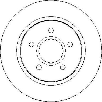 NATIONAL NBD1707 - Тормозной диск unicars.by