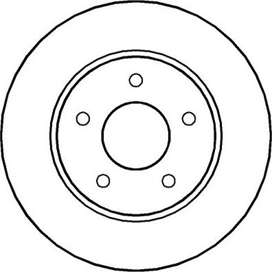 Triscan 08.8065.14 - Тормозной диск unicars.by