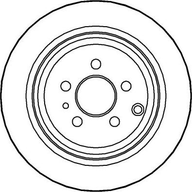 BOSCH 986478121 - Тормозной диск unicars.by