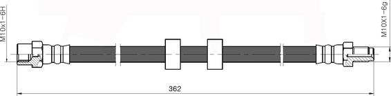 National NBH6038 - Тормозной шланг unicars.by