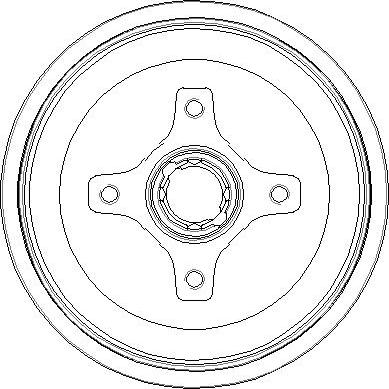 National NDR017 - Тормозной барабан unicars.by