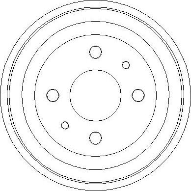 National NDR026 - Тормозной барабан unicars.by