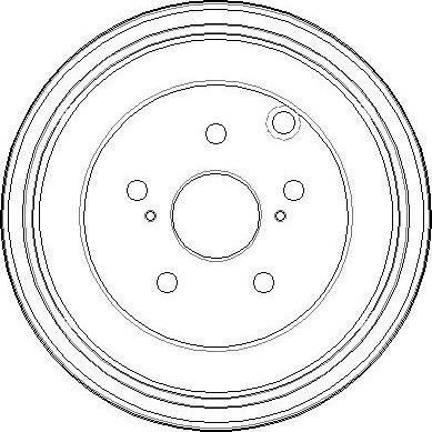 National NDR292 - Тормозной барабан unicars.by