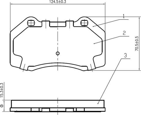 National NP2950 - Тормозные колодки, дисковые, комплект unicars.by