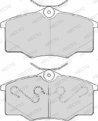 BENDIX BP54 - Тормозные колодки, дисковые, комплект unicars.by