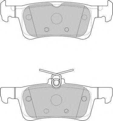 Necto FD7630A - Тормозные колодки, дисковые, комплект unicars.by