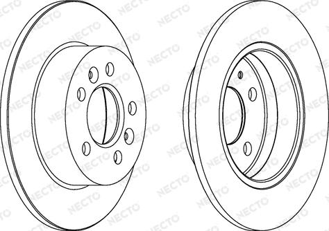 Necto WN971 - Тормозной диск unicars.by