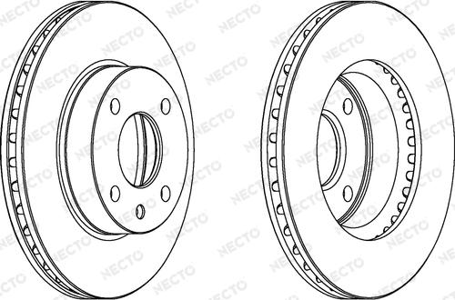 Necto WN469 - Тормозной диск unicars.by