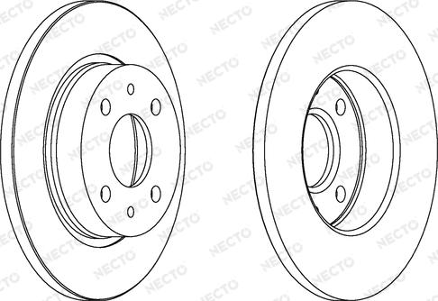 Necto WN475 - Тормозной диск unicars.by