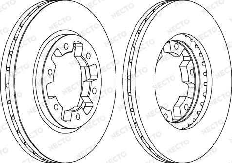 Necto WN669 - Тормозной диск unicars.by