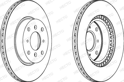 Necto WN687 - Тормозной диск unicars.by