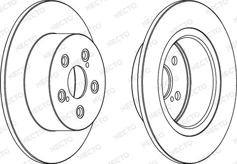 Necto WN1485 - Тормозной диск unicars.by