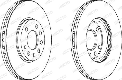 Necto WN1093 - Тормозной диск unicars.by