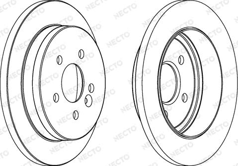 Beck/Arnley 083-2784Z - Тормозной диск unicars.by